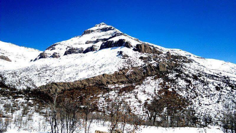 Kurdistan's 2016 bride, blanket of snow